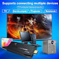 Miniatyrbillede 2 af 5: 2024 Ny Retro 20000+ 4k HDMI TV Videospil Stick Retro Spilkonsol med 2 Trådløse Controllere 4k Spil Stick