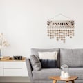 Pikkukuva 2 / 3: 100 kpl Puinen Perhekalenteri, DIY Syntymäpäiväkalenteri Ripustettava-XM2-