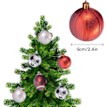 Miniatyrbild 3 av 5: Okrossbar Julgransprydnad Set om 12 - Svart