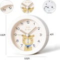 Miniatyrbilde 3 av 5: Barnevekkerklokke, Analog Vekkerklokke, Pin Type Barnevekker-XM2-