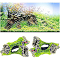 Miniatyrbilde 5 av 5: akvarium trestubbe dekorasjon, hul trestubbe i resin