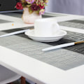 Pikkukuva 5 / 5: 4 kpl ruokailualusta, pohjoismainen minimalistinen PVC-tabletti