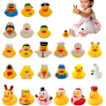 Miniatyrbild 3 av 5: Gummianka Advent 2023, Advent 2023 Barn, Advent Anka Bad Till 0124 ducks