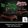Miniatyrbild 2 av 3: Bonsaiträd med körsbärsblommor, DIY-växtmodell för vuxna, kreativ present för heminredning eller kontorskonst, växtkollektionssats, Morsdag