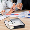 Miniatyrbillede 5 af 5: A4 Plastik Wallet Mappe Poly Lommer Kuvert, 5 Pak Fil