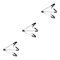 Miniatyrbilde 1 av 5: 1/2/3/5 Justerbar LED-hestebrystkrage Meget Synlig Hvit White 3PCS