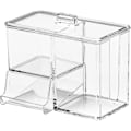 Miniatyrbillede 2 af 5: Vatpind dispenser, kosmetik opbevaringsboks, opbevaringsboks med låg-XM2-