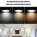 Miniatyrbilde 5 av 5: Veggmontert trådløs bildelampe med fjernkontroll, dimbar, batteridrevet, justerbar 13-fargers RGB-malerilampe - Perfekt gyllen【GKS】 golden-KK2- golden 2pcs