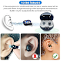 Miniatyrbild 2 av 5: Digitala uppladdningsbara hörapparater för seniorer med tinnitus, brusreducering - 3 lägen och volymer - XM3 -