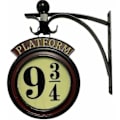 Miniatyrbilde 1 av 3: Harry Potter Hengende 9 3/4 Nattlampe, Metall Vegglampe 20-årsjubileumsgave Filmelsker