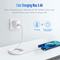 Pikkukuva 3 / 7: iPhone-laturi Lightning-kaapeli, 2 kpl Apple MFi -sertifioitu USB iPhone Nopea latauskaapeli