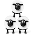 Miniatyrbild 1 av 5: Toilet Paper Holder Sheep - Söt Badrumsinredning - 3-pack