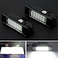 Miniatyrbild 2 av 5: 2 st LED-nummerskyltslampor för Citroen C2 C3 C4 C5 C6 DS3