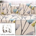 Miniatyrbild 3 av 4: Stretch sofföverdrag Elastiskt sofföverdrag Jacquard 2-sits soffa