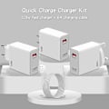 Miniatyrbillede 2 af 5: 120W hurtig opladning USB oplader strøm Hvid