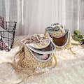 Miniatyrbilde 2 av 3: Liten Kjæledyrbæreveske Hamsterbæreveske med Lang Avtakbar Stropp