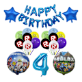 Miniatyrbillede 1 af 5: Børnefødselsdagsgaveposer Roblox Tema Festartikler Papirtallerkener Kop Tallerkener Serviet Baby Shower Engangsservicesæt 80 stk.-XM3- 42pcs-4