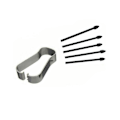 Miniatyrbilde 3 av 3: Erstatning Touch Stylus Tips S Pen Spisser For Samsung Galaxy Tab S6 S7 + Pinsett (svart)