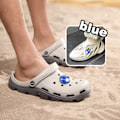 Miniatyrbilde 5 av 5: Stk 3 Moduser LED Lommelykt Campingtilbehør 145 Timer Langvarig Lys Vanntett Skodekorasjon Croc Hodelykt (Blå)-KK1- Blue