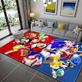Miniatyrbillede 1 af 2: 3D Tegneserie Super Mario Trykt Stue Soveværelse Tæppe Kravlende Gulvmåtte 2 2 80X120cm