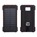 Miniatyrbillede 5 af 5: Strømsystem med solcelle Portable oplader 20000mAH Grøn