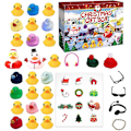 Miniatyrbild 1 av 5: Gummianka Advent 2023, Advent 2023 Barn, Advent Anka Bad Till 06-24 ducks
