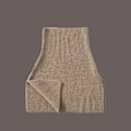 Pikkukuva 1 / 9: Neulottu kaulahuivi poolokauluksella KHAKI 2 2 khaki-KK1- khaki 2-2