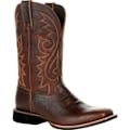Miniatyrbild 3 av 5: Herr- och Damsport Bred Fyrkantig Tå Western Cowboy Boots brun brown-KK2- brown EU 44