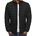 Miniatyrbillede 1 af 8: Herr Packable Let Dunjakke Vinterfrakke Overtøj W Sort-KK1- Black XL