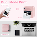 Miniatyrbillede 2 af 4: Mini Lomme Printer - Bærbar termisk printer, egnet til etiketter
