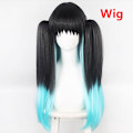 Miniatyrbillede 6 af 7: Tokitou Muichirou Cosplay Demon Slayer Kimetsu no Yaiba Kostume Kisatsutai Uniform Sæt Halloweenfest Anime Tøj A4 A4 S