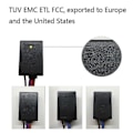 Miniatyrbillede 5 af 5: Ld-600s Indbygget 3-Vejs Finger Touch Lysdæmper On/Off Hit Us Eu