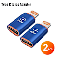 Miniatyrbillede 1 af 7: USB C til Lightning Adapter PD 20W 120W Hurtig Opladning Lightning Han til Type C Adapter Til iPhone IOS til USB Type C Konverter