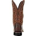 Miniatyrbild 4 av 5: Herr- och Damsport Bred Fyrkantig Tå Western Cowboy Boots brun brown-KK2- brown EU 40