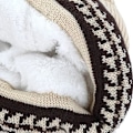 Miniatyrbilde 3 av 4: Strikket, baggy og myk lue for kvinner, rosa-XM2-