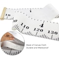 Miniatyrbillede 3 af 5: Baby Vækstdiagram Lærred Vægophæng Målelinealer til Børn