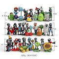 Miniatyrbilde 2 av 4: 40 stk Plants vs Zombies Lekefigurer PVC-leketøy