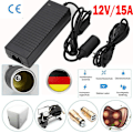 Miniatyrbilde 1 av 5: 230V til 12V billader strømforsyning 180W 15A likeretter spenningsomformer DE