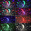 Pikkukuva 3 / 4: Vauvan yövalo Kuu Tähti Projektori 360 Asteen Kierto - 4 LED-XM2-