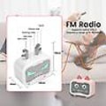 Miniatyrbilde 4 av 4: bluetooth høyttaler radio multifunksjon led oppladbar-XM2-
