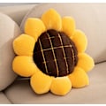 Miniatyrbilde 3 av 5: Blomstergulvpute Myk Solsikkepute Formet Matte Throw-XM2-