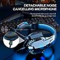 Pikkukuva 4 / 5: Langattomat Bluetooth-kuulokkeet mikrofonilla, PS4-pelikuulokkeet PC:lle, Xbox Onelle, Ps5:lle