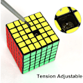 Miniatyrbillede 5 af 7: 6x6 Speed Cube, 6x6x6 Cube med superholdbare klistermærker med levende farver (6x6x6) 6x6x6 6x6x6 3x3x3