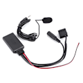 Miniatyrbillede 4 af 8: Bil Bluetooth AUX-IN Kabeladapter med Mikrofon Håndfri Opkald Passer til Ford Focus 6000CD 0.1