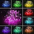 Miniatyrbilde 3 av 4: 10M 100LED Lyslenke, 12 Moduser 16 Farger LED Fairy Lights