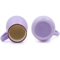 Pikkukuva 4 / 4: Violetit kahvimukit 355 ml keraamiset söpöt luovat teekuppisarjat hauskat
