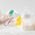 Miniatyrbild 5 av 11: Digital panntermometer utan beröring Vit 14.9 x 7.7 x 4.3cm