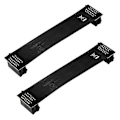 Miniatyrbillede 2 af 5: 10 cm Fleksibelt SLI Bridge GPU Kabel VGA Interconnect Connector Til Nvidia