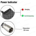 Miniatyrbilde 4 av 5: 42V 2A Blybatterilader Blybatteri Elektrisk Sykkel Scooter Motorsykkel Lader 3 Pin XLR Plugg