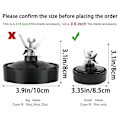 Miniatyrbilde 5 av 5: 5 Fins Blenderblad for Blender QB3000, QB3000SSW-30, QB3000QR-30, QB3001SS-30, QB3000QBK, QB3004